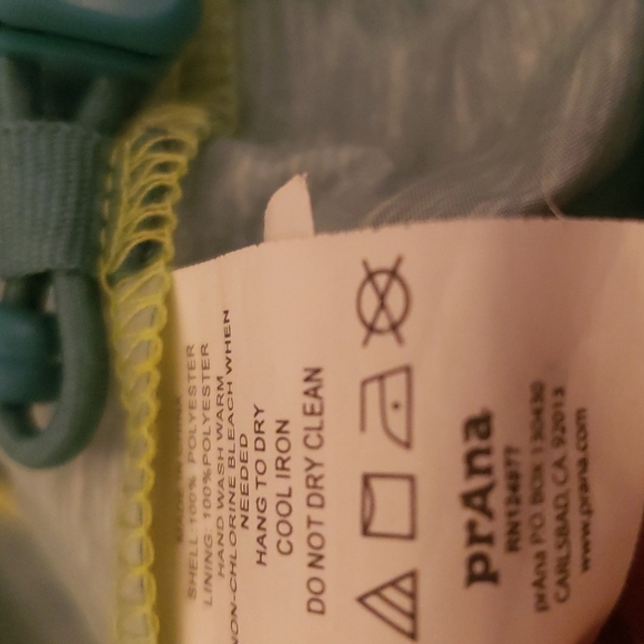 Prana Blue Lightweight windbreaker - Picture 5 of 6